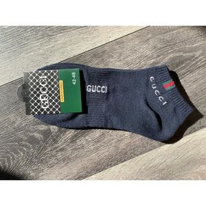 Navy G Socks